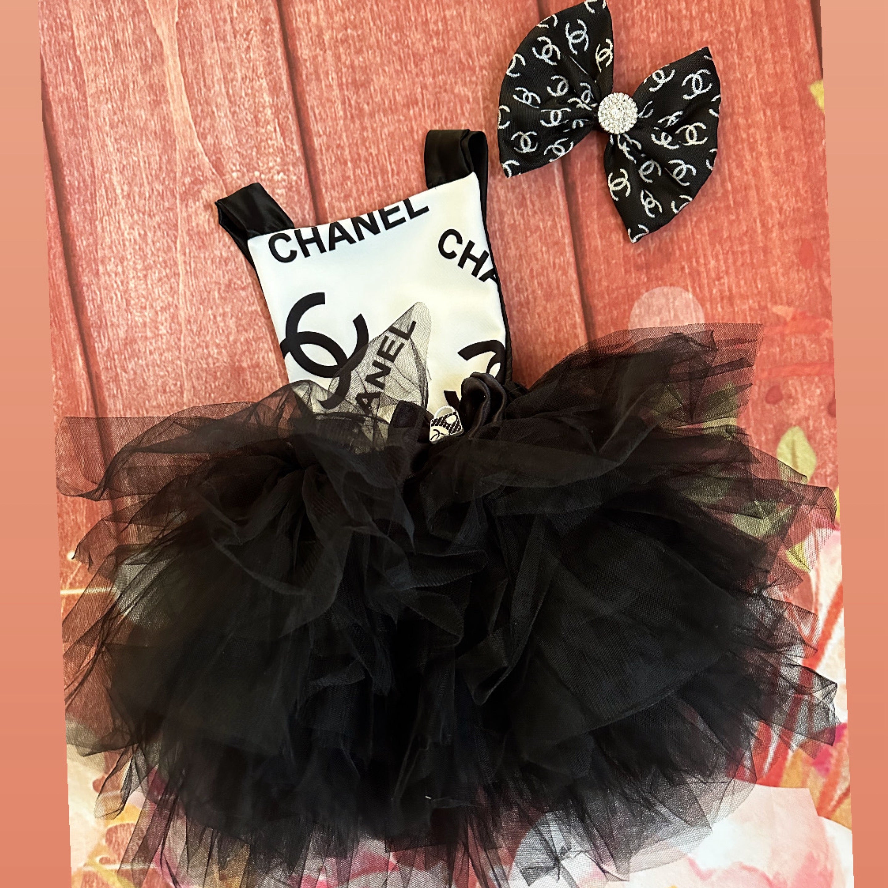 12-24m romper and hair bow