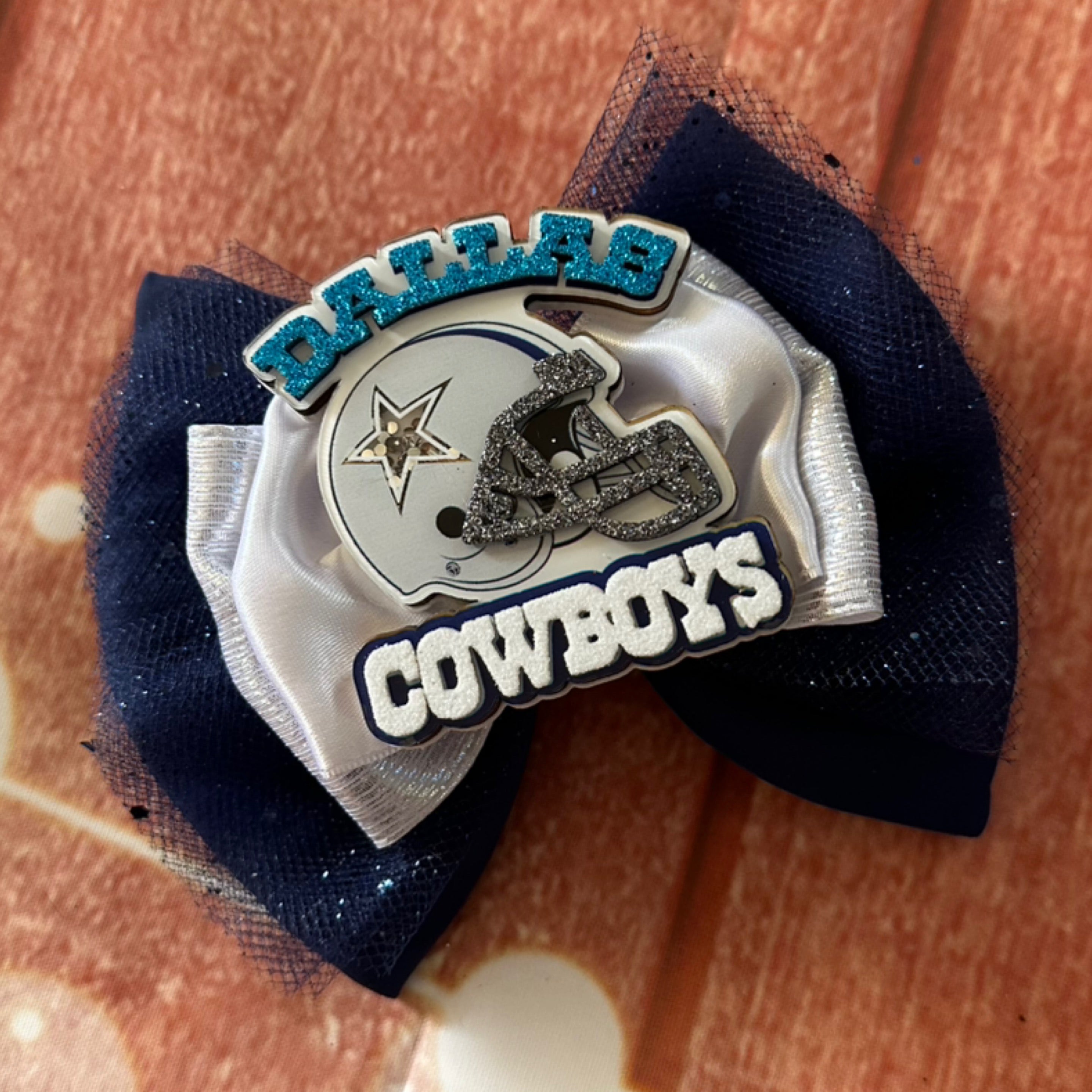 5 inch cowboy hair bow