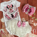 3/6 baby bloomer set