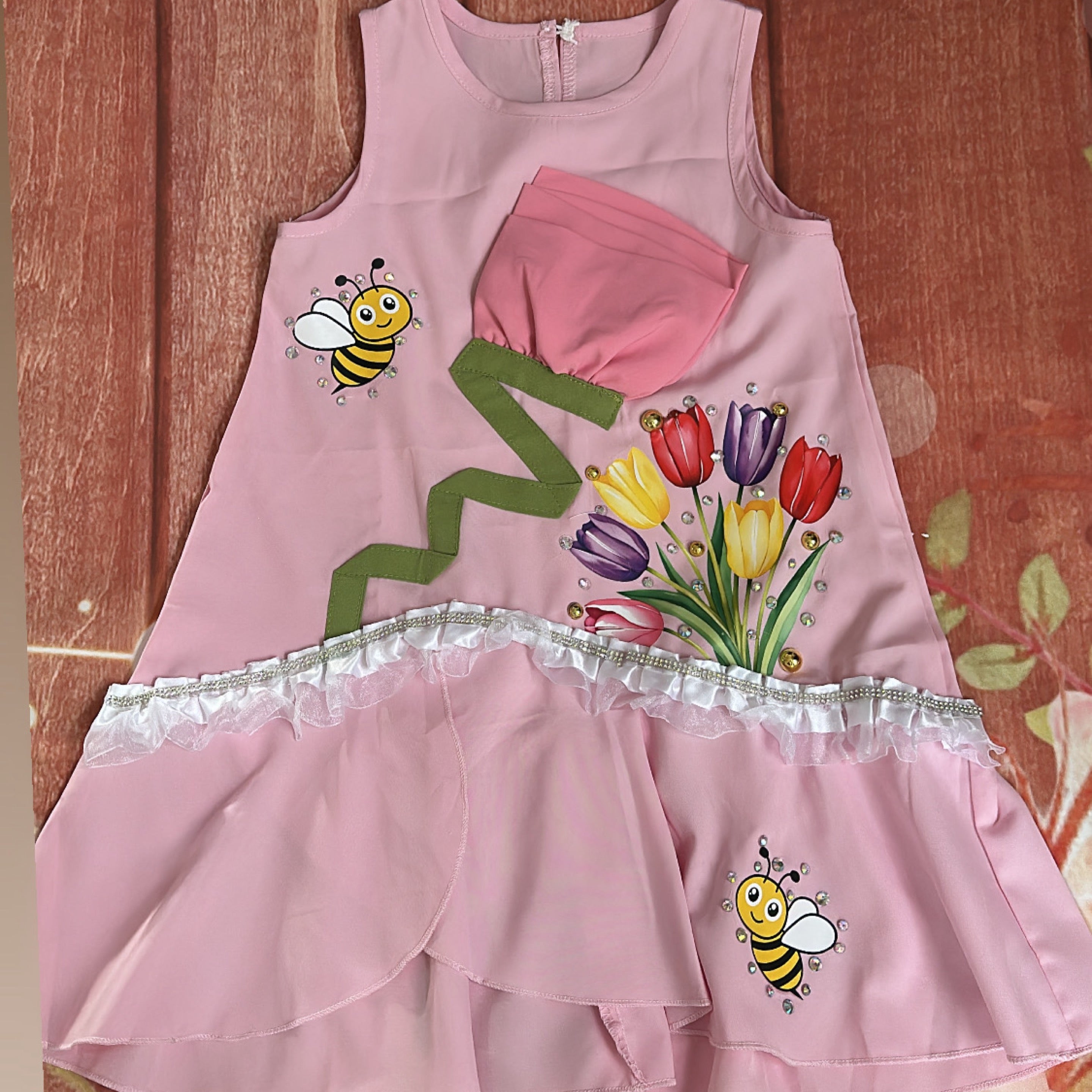 4y spring tulip midi dress sale