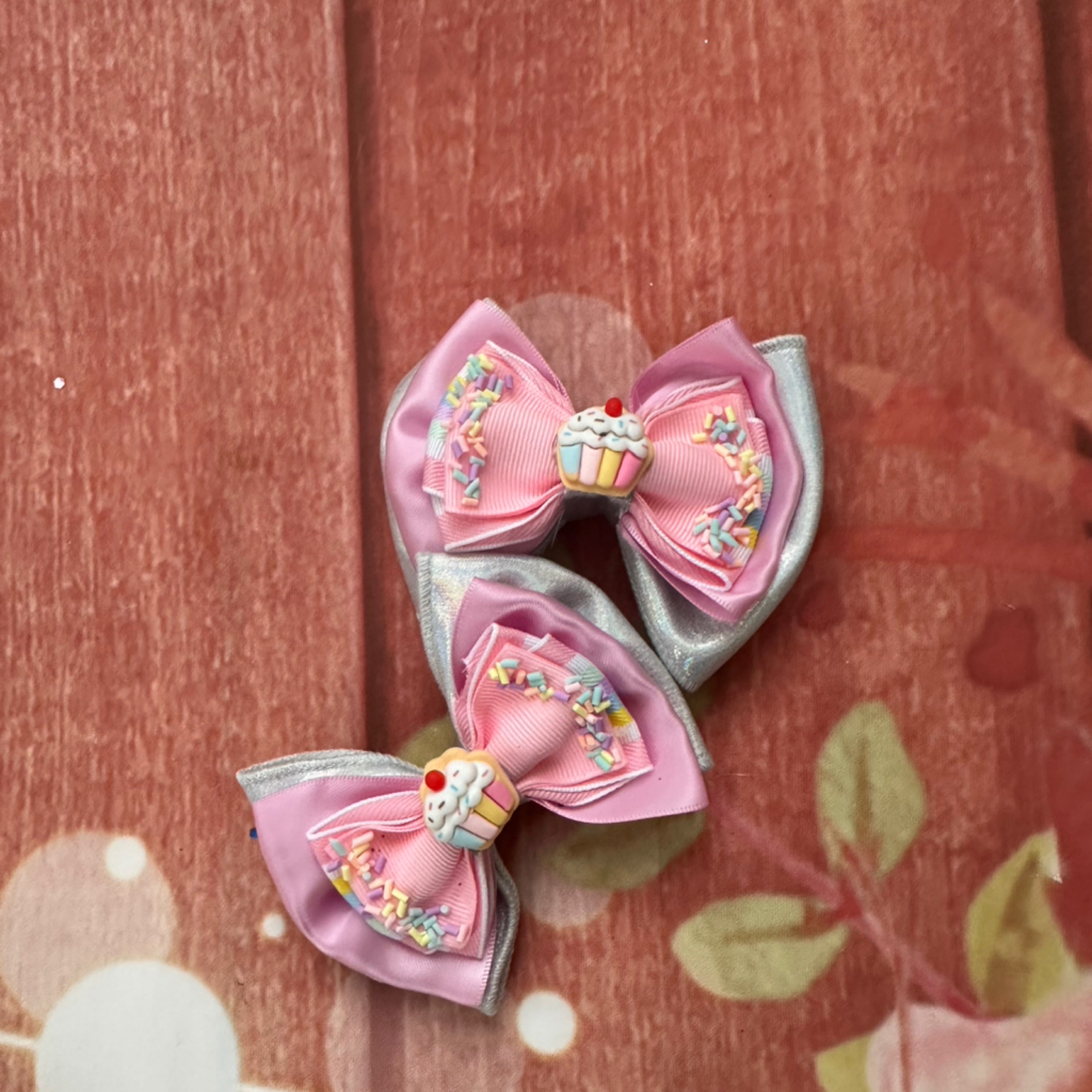 Birthday cupcake piggy set