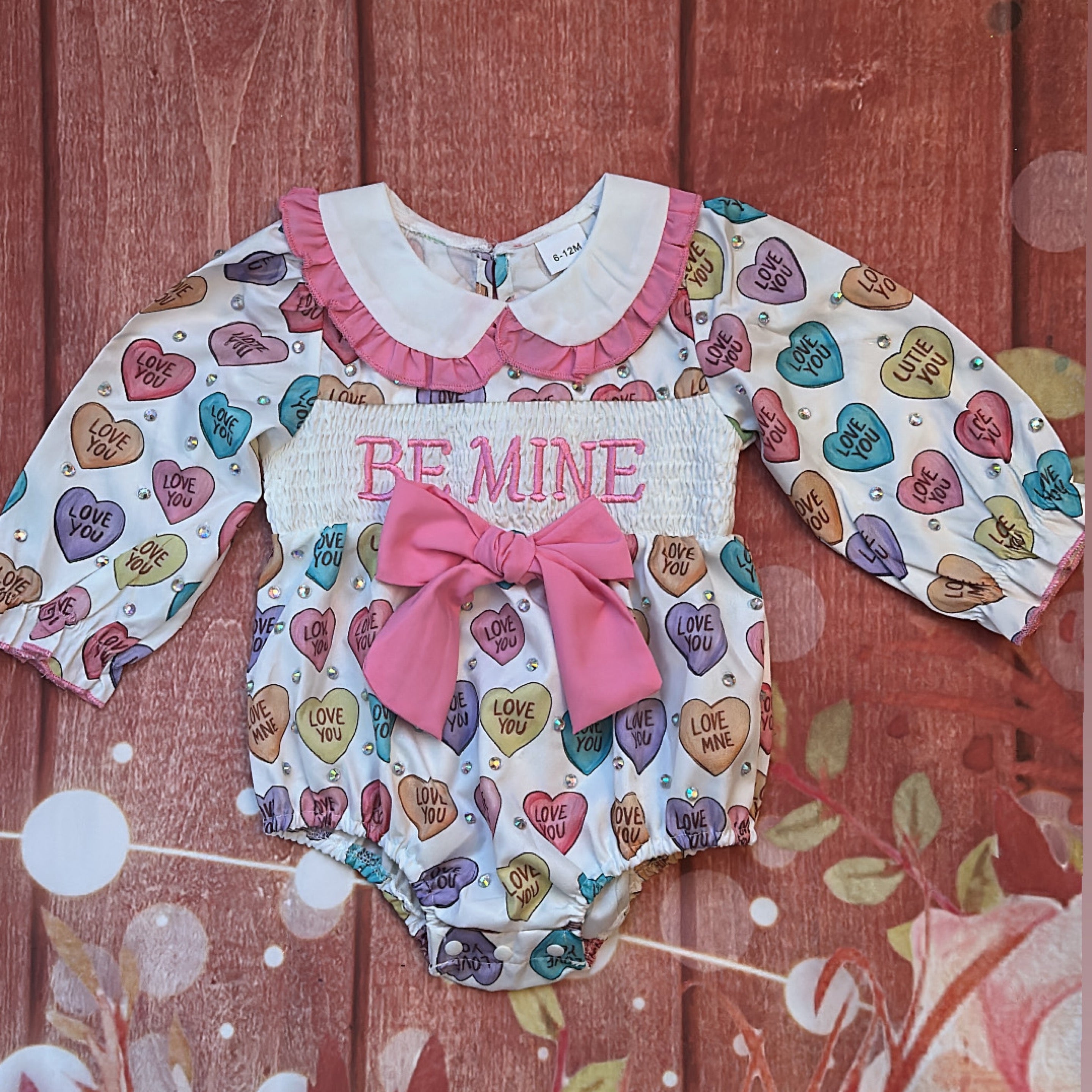 12/18 Valentine romper