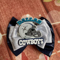 Cowboys hair bow