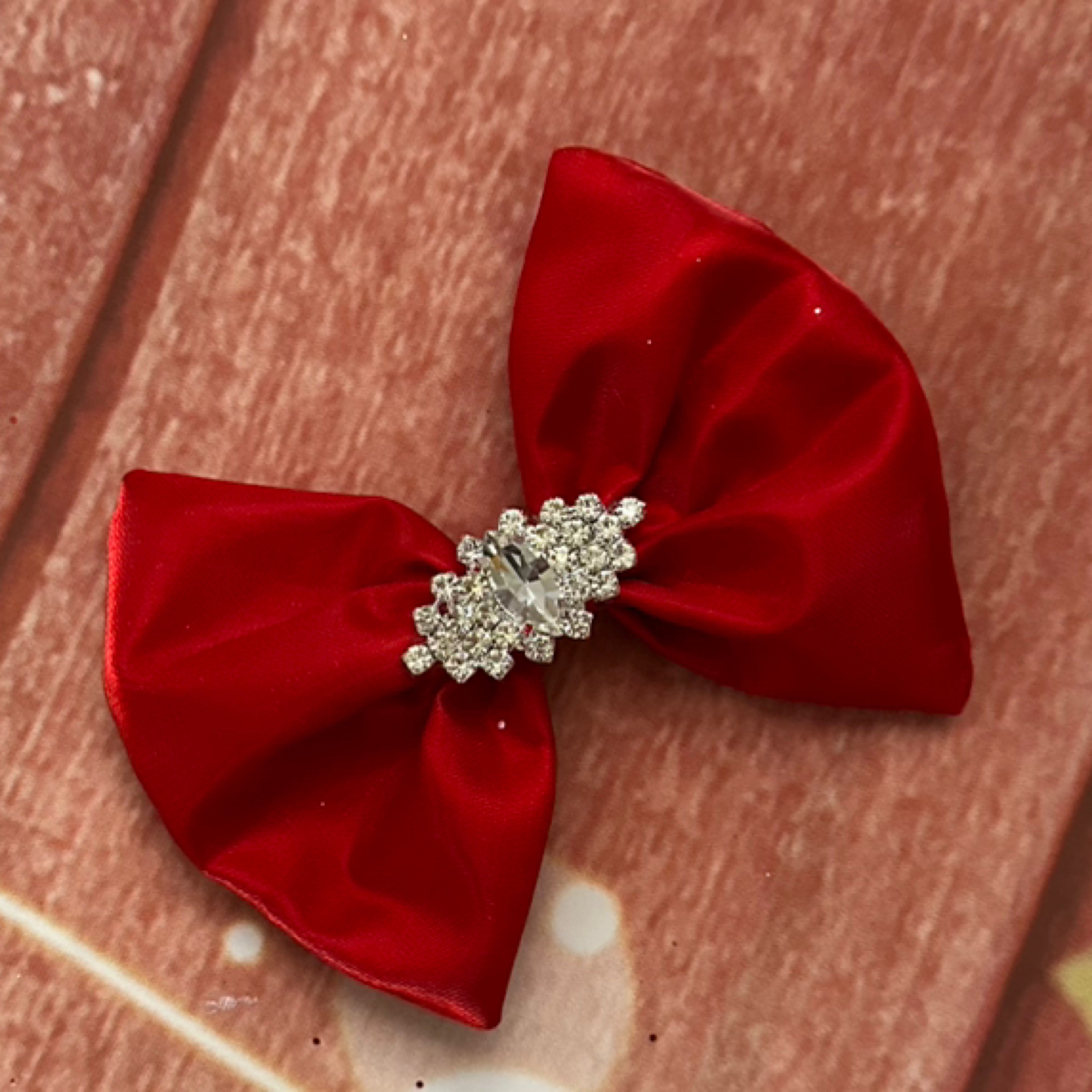 4 inch liquid satin hair clip
