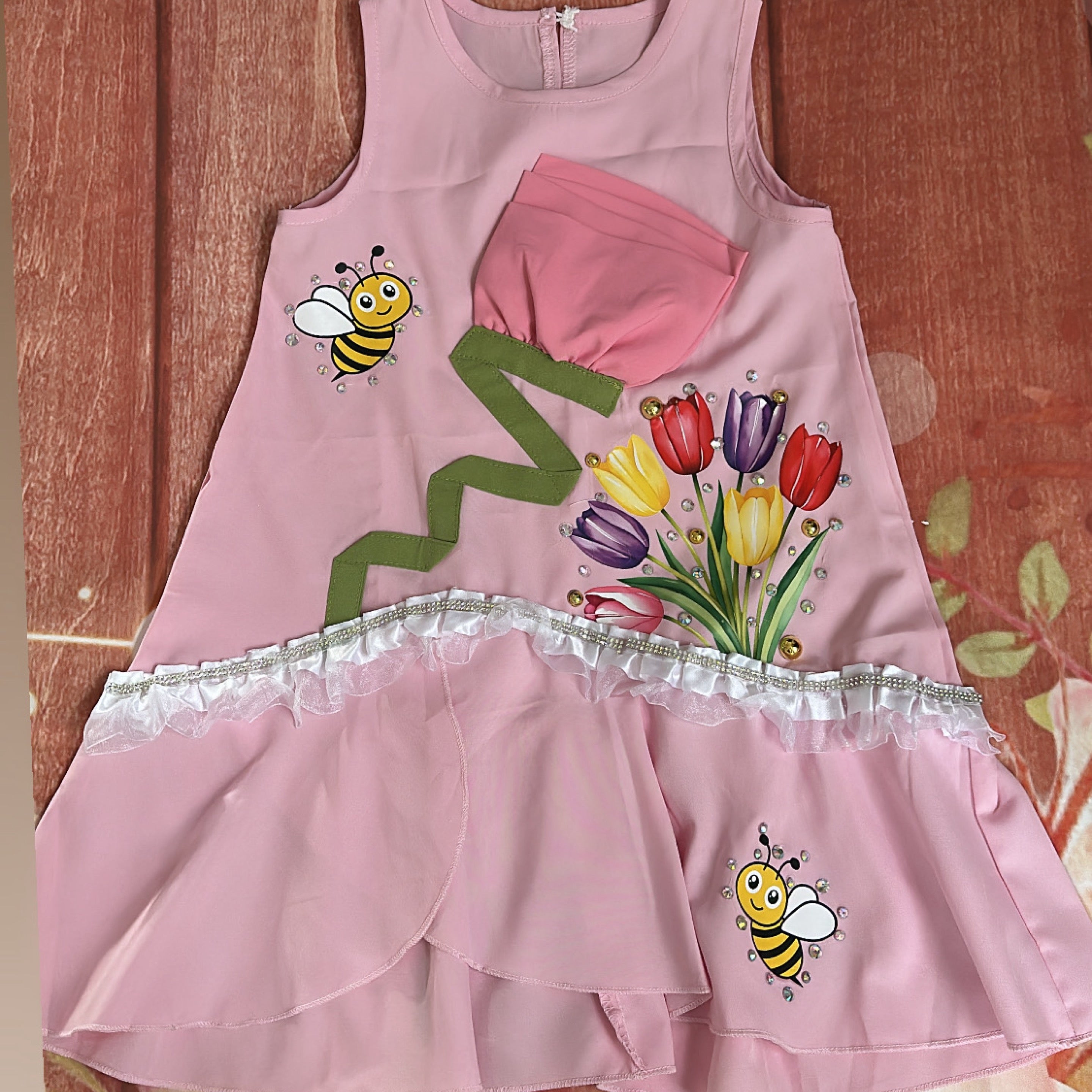 2/3 Tulip midi dress sale