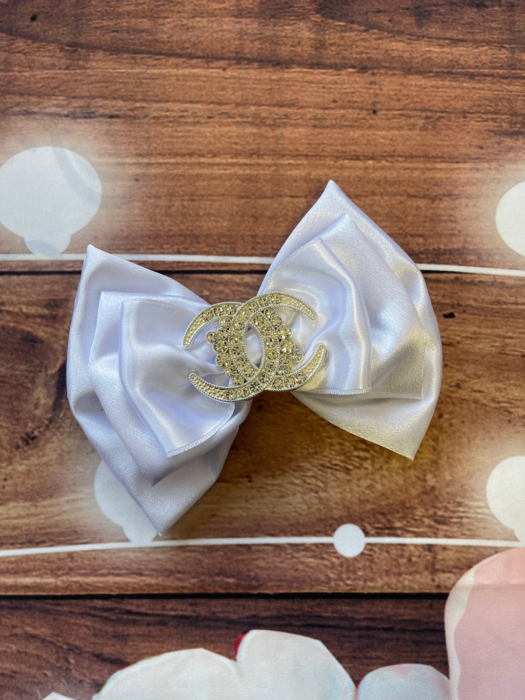 White bow