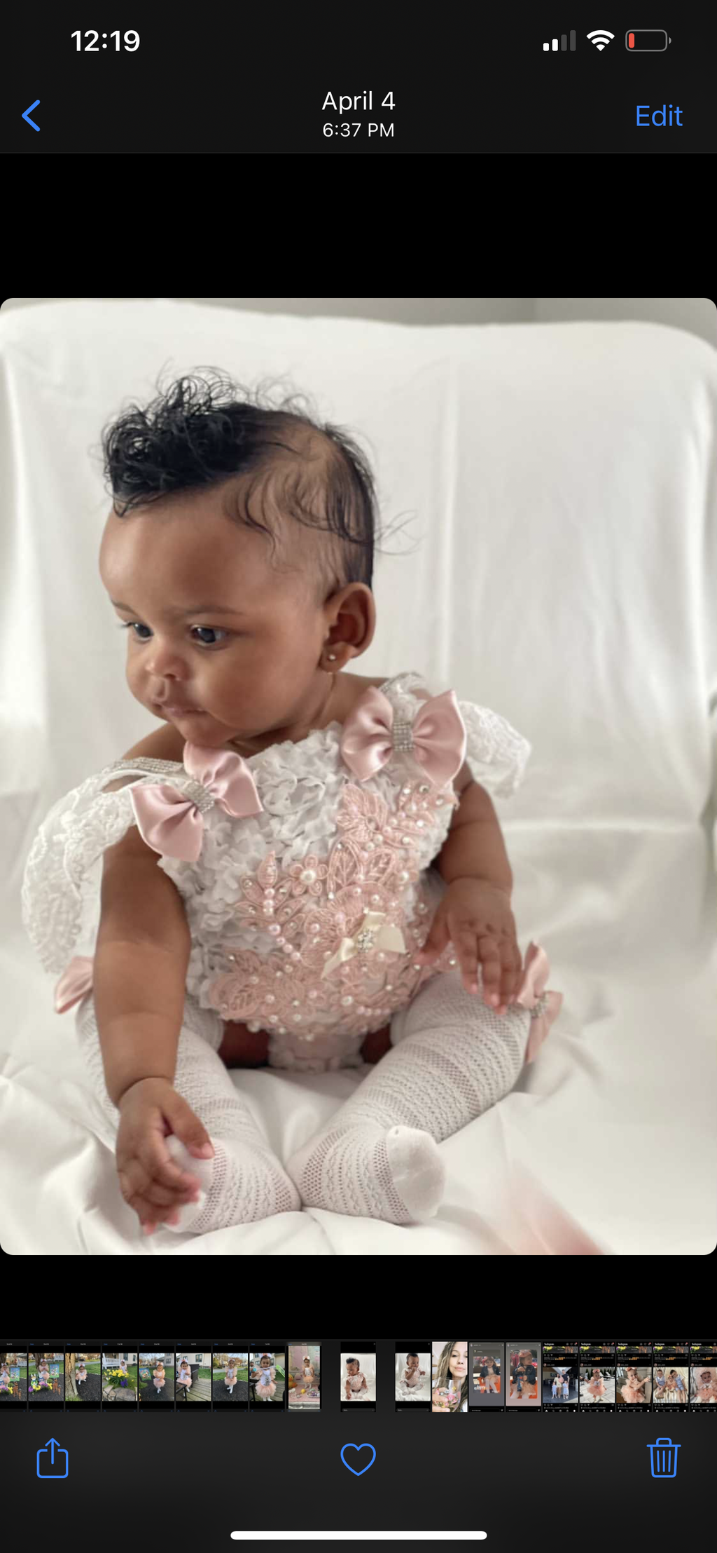 Dusty pink romper set