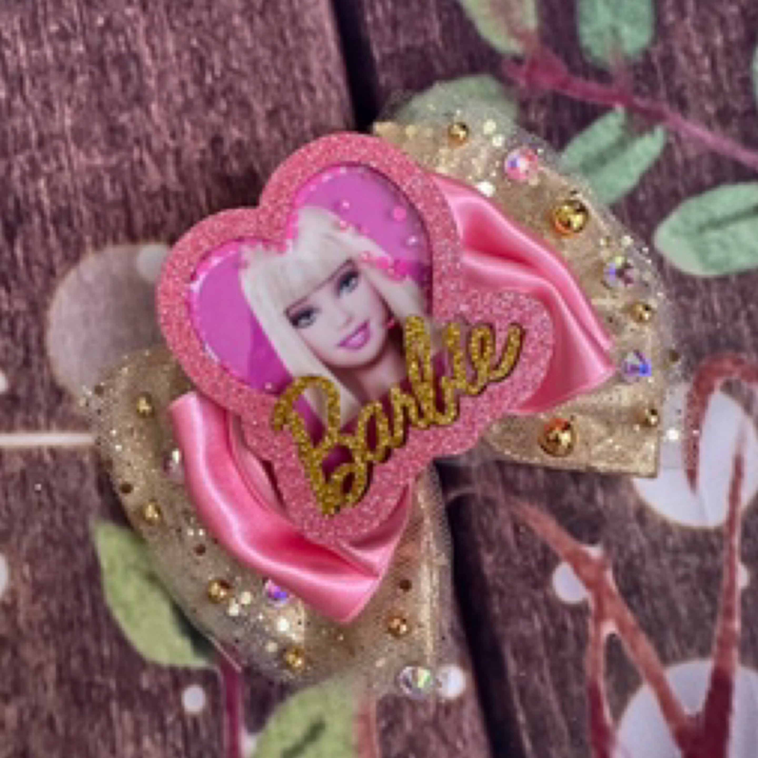 Barbie hair bow