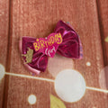 Birthday girl piggy clip