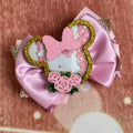 Piggy size Minnie Mouse hair clip