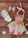 9/12 nutcracker romper set