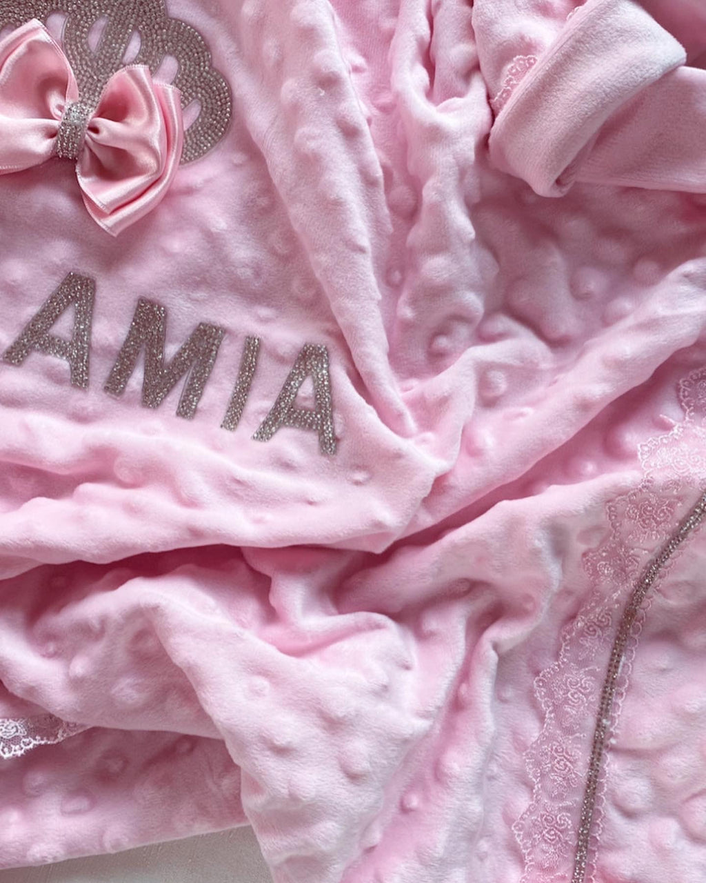 Princess blanket with custom name