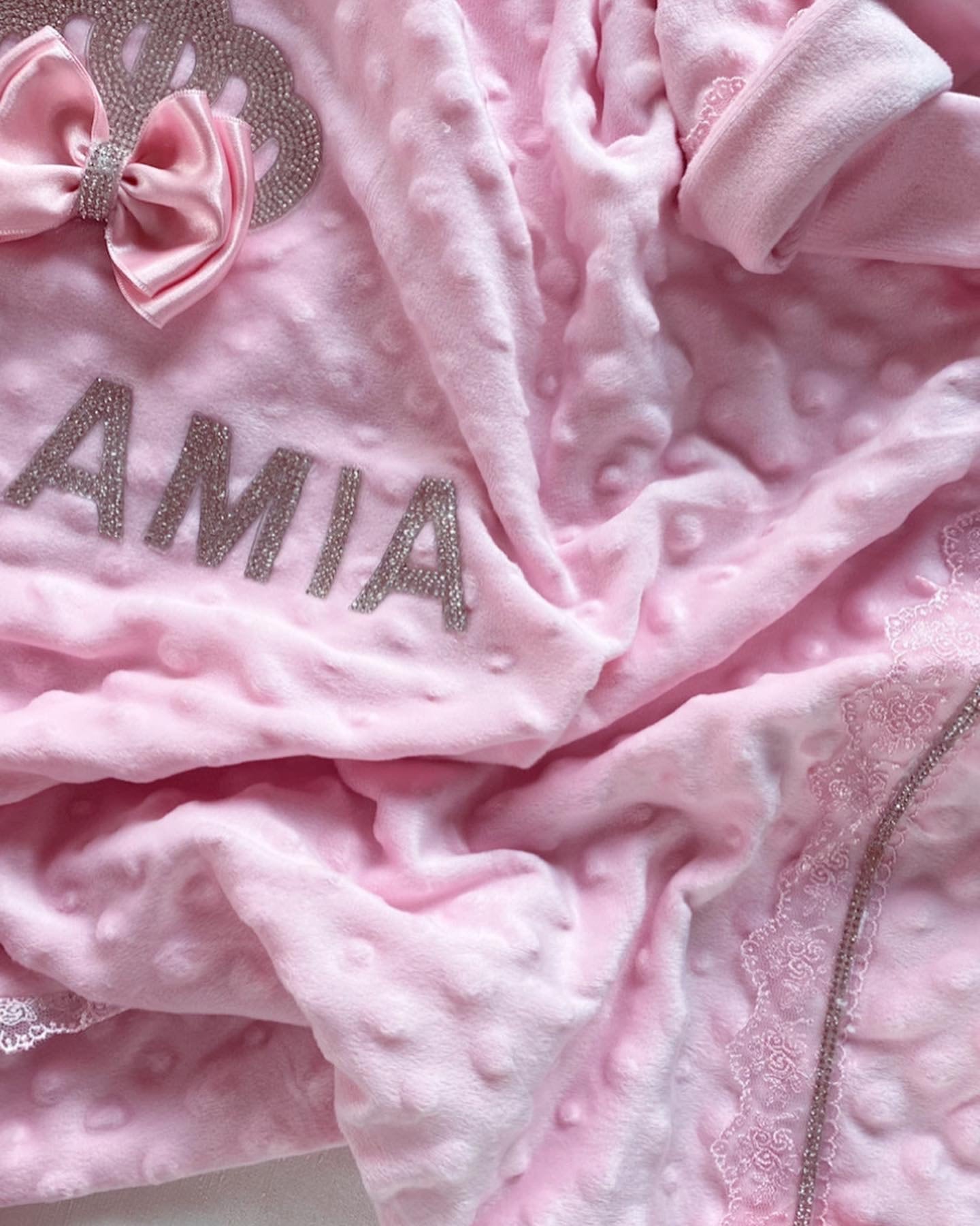 Princess blanket with custom name