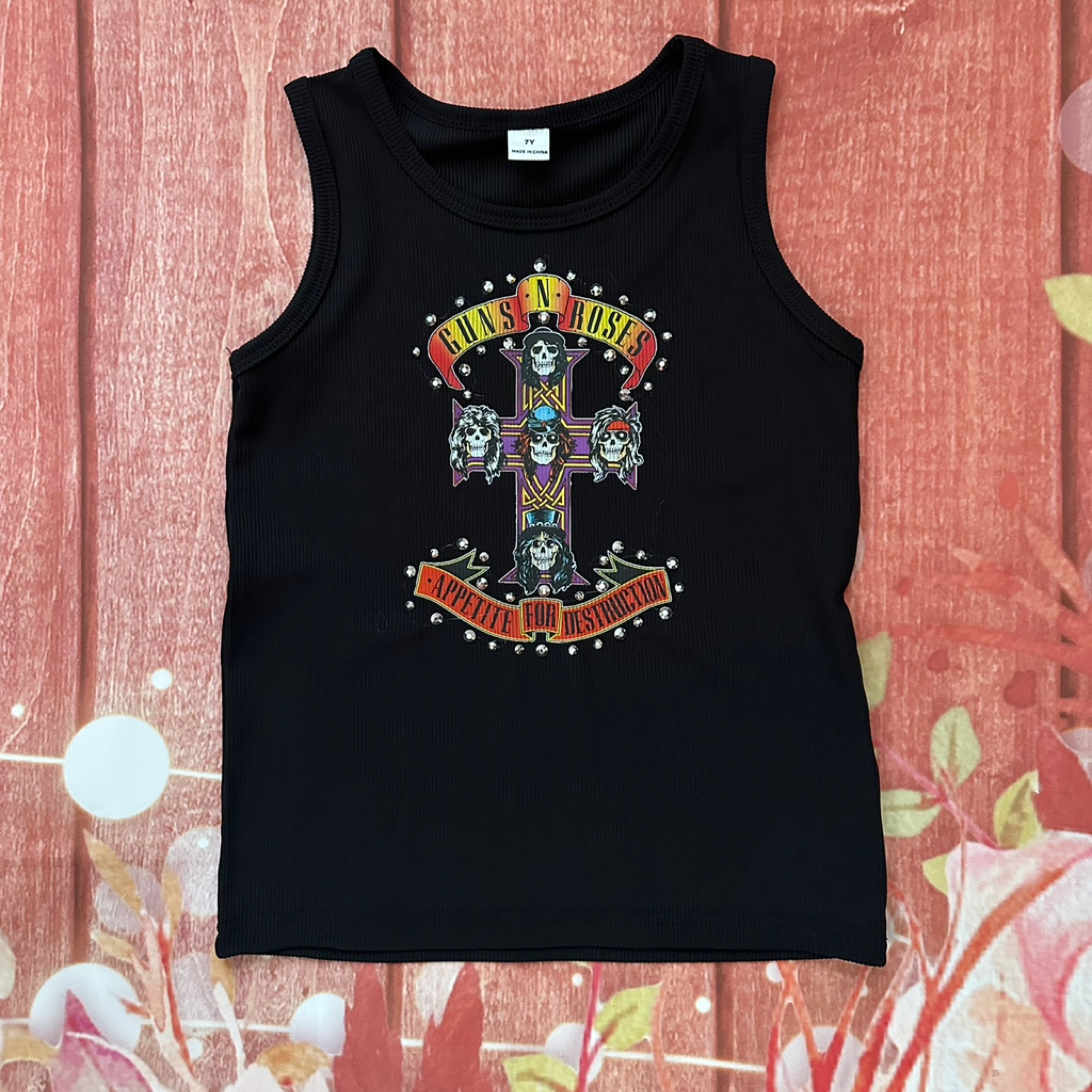 7y Guns N’ Roses tank