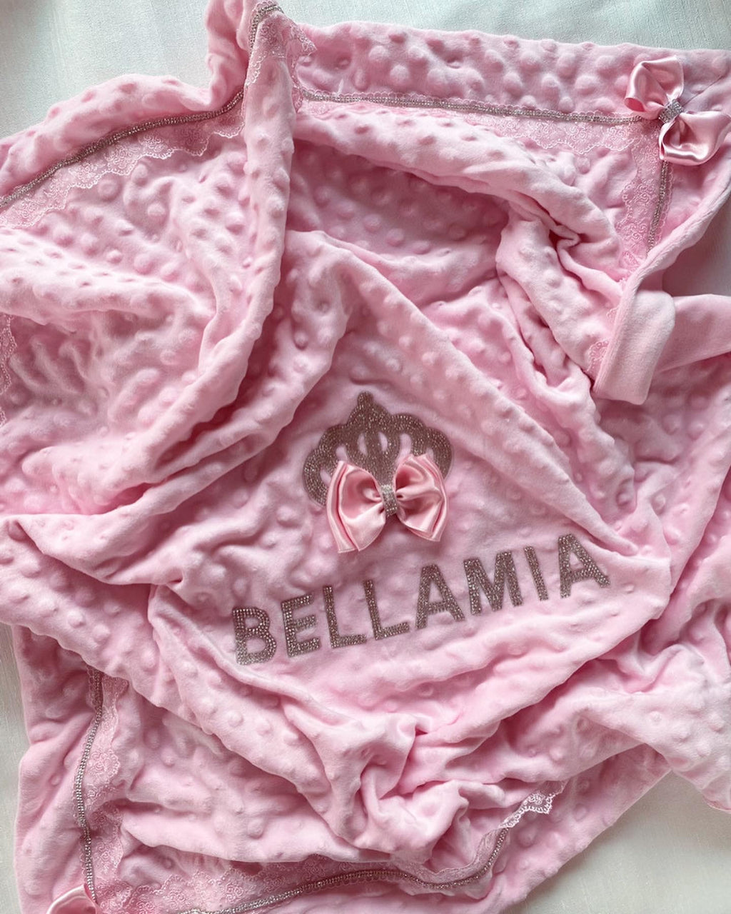 Princess blanket with custom name