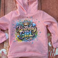 4/5 birthday girl hoodie