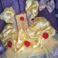 18/24m belle dress and bow ONSALE