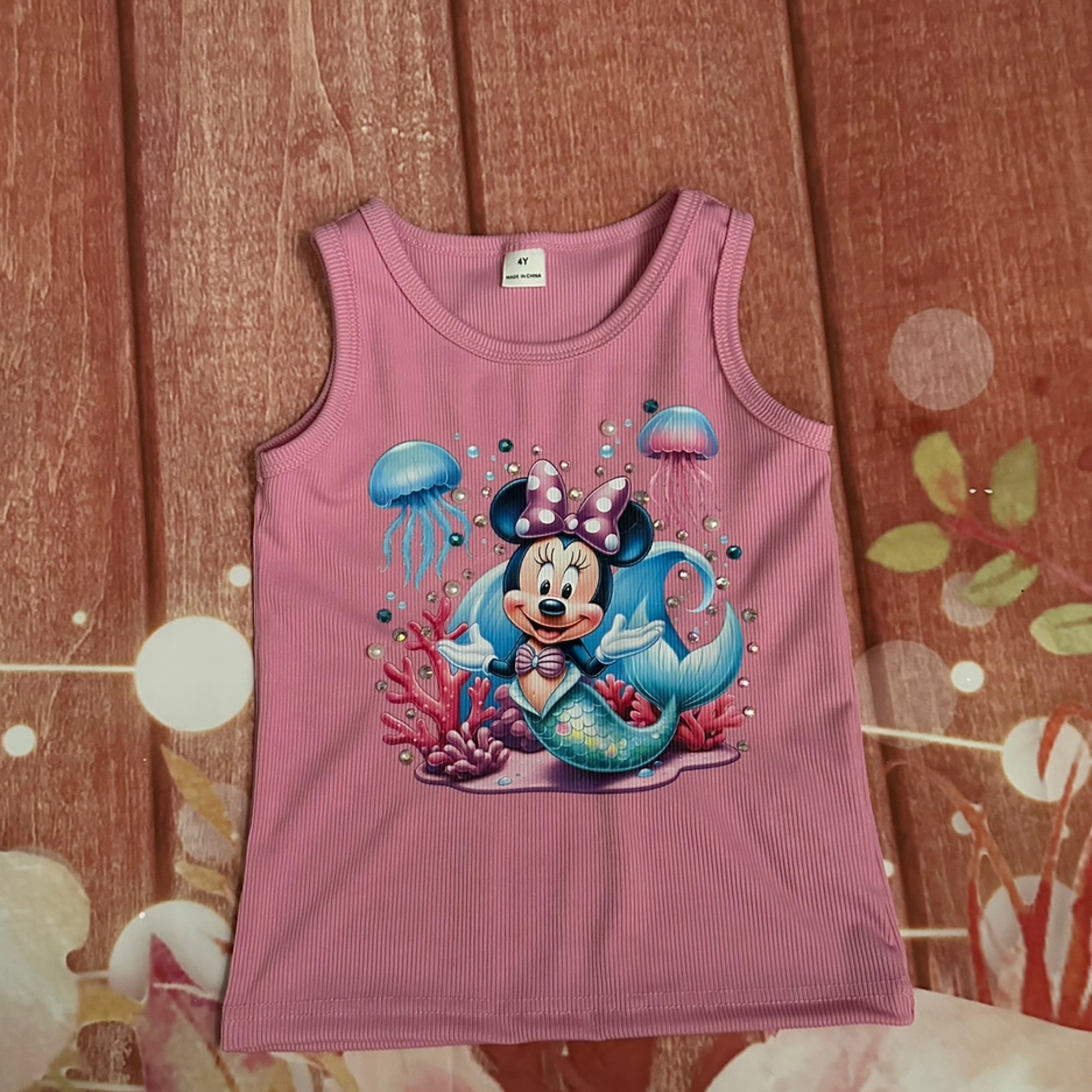 4y Minnie Mouse tank