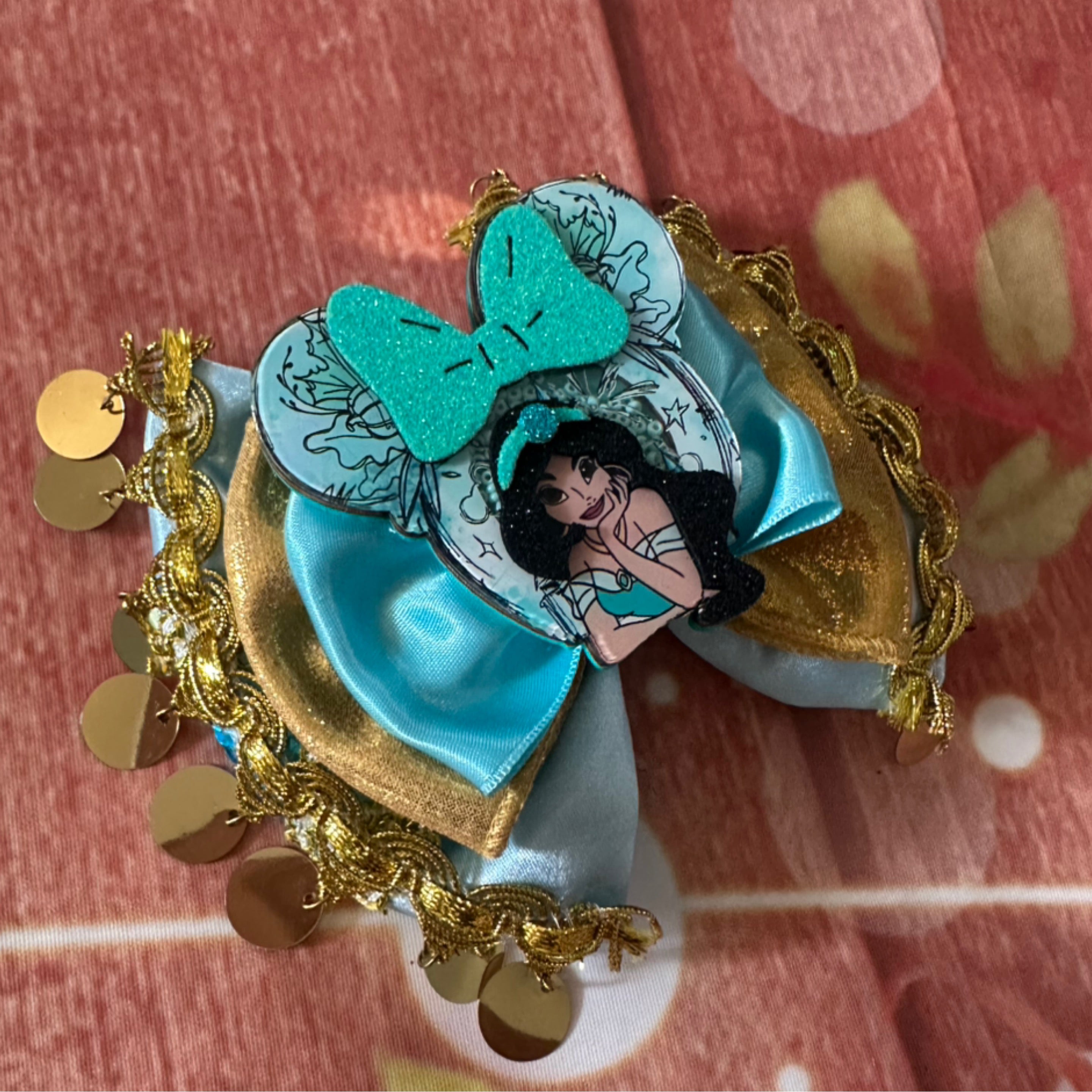 5 inch Jasmine hair bow