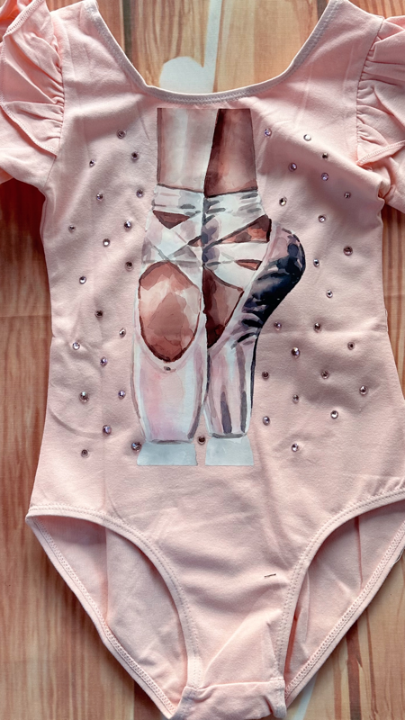 4/5 years ballet leotard