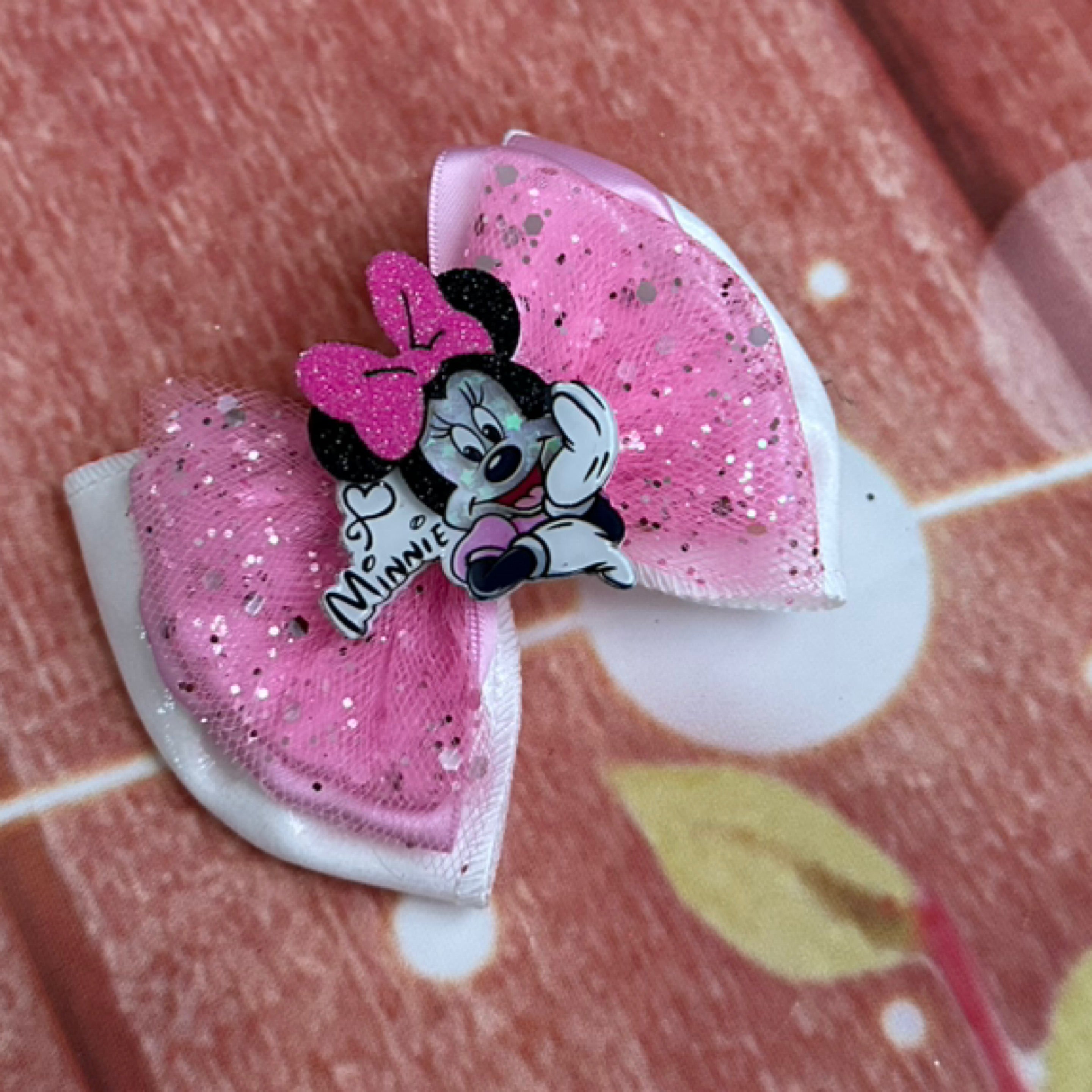 Minnie Mouse xl piggy bow