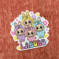 Velcro Labubu center