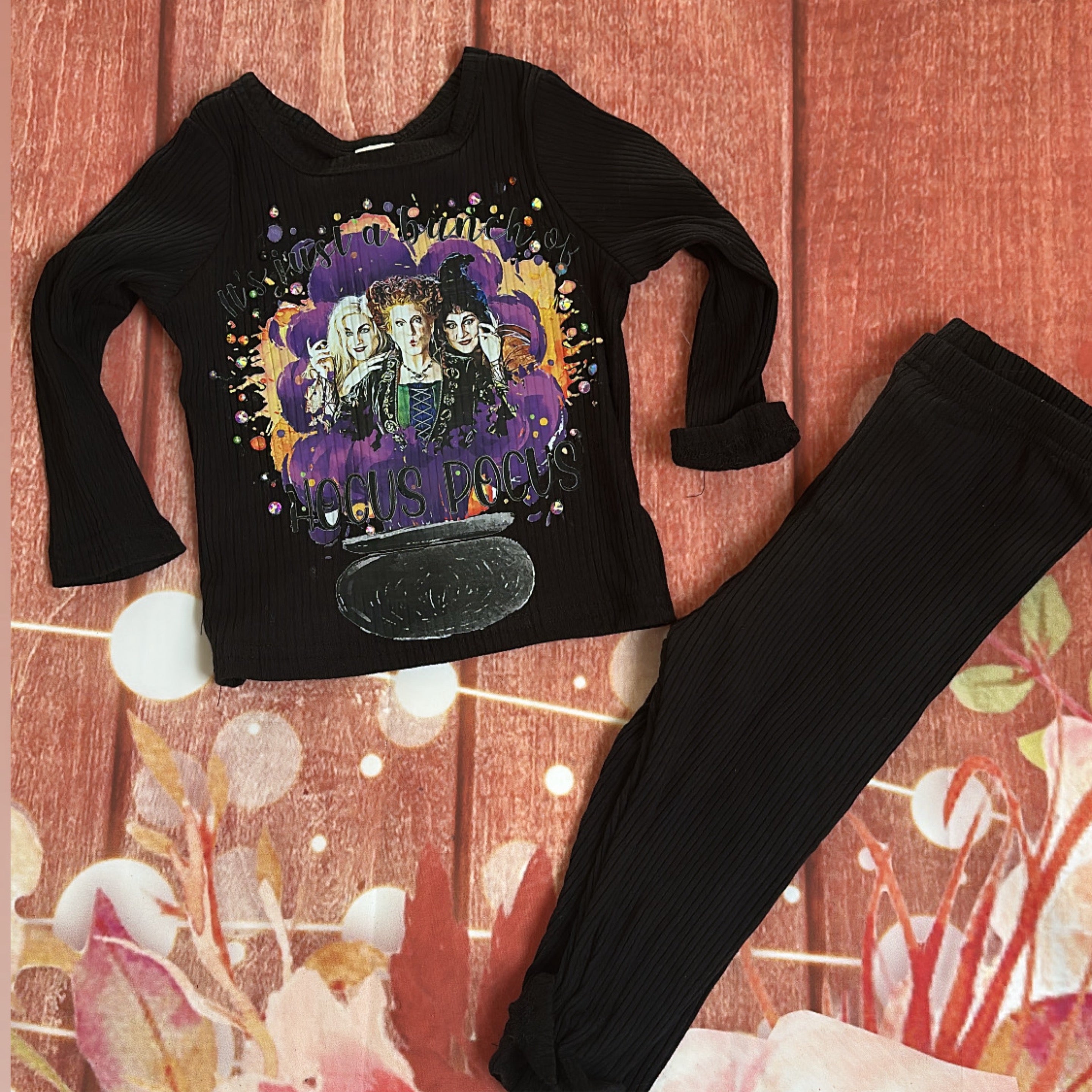 9/12 Halloween lounge set