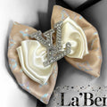 LV hair bow