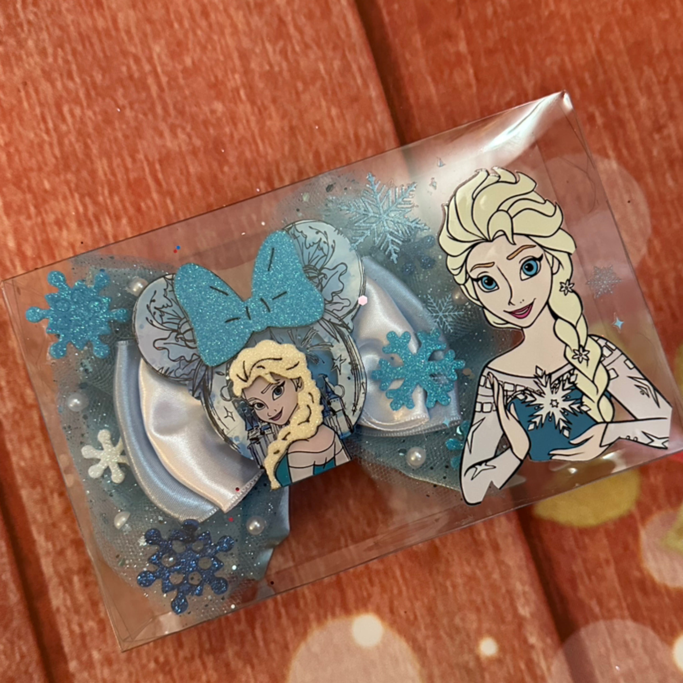 Elsa 6 inch bow gift set