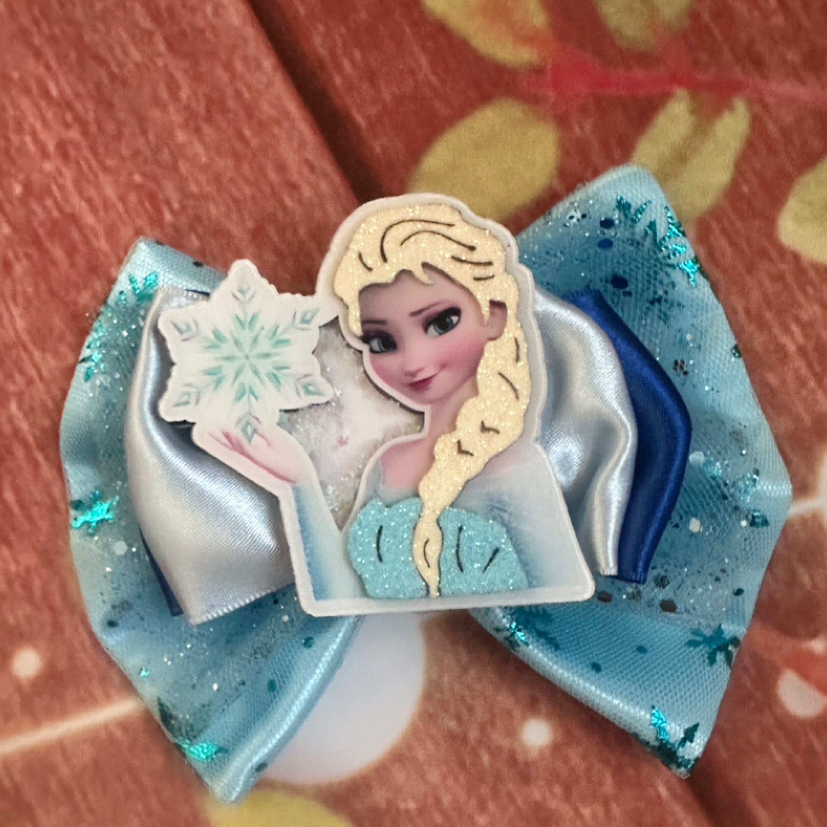 Frozen Elsa hair bow