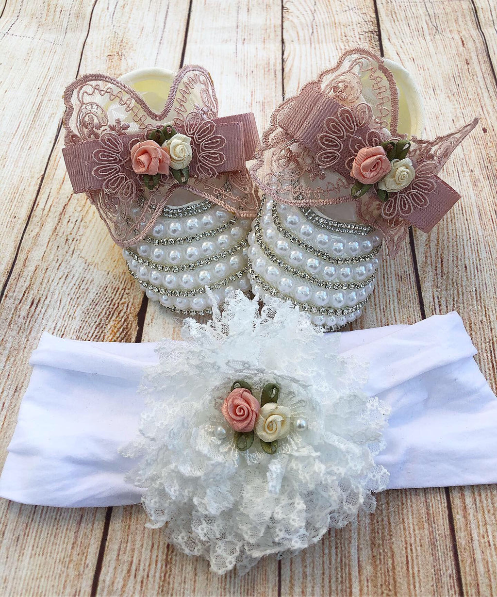 Shoes and headband set