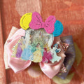 Piggy size princess hair clip