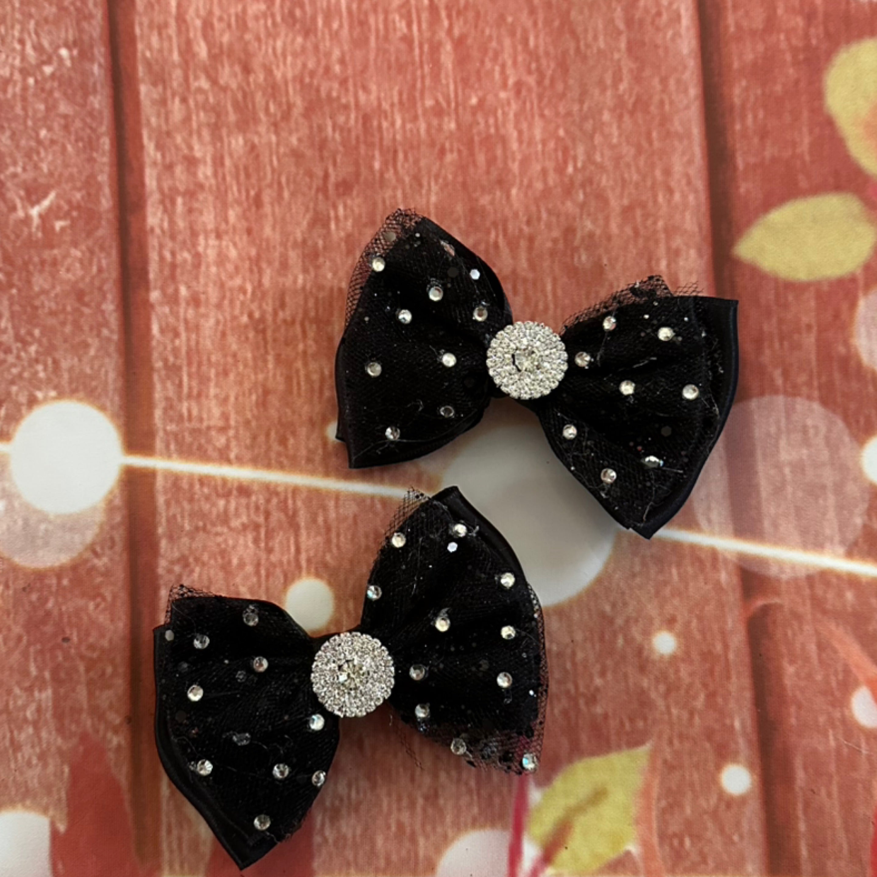 Tulle rhinestone piggy set