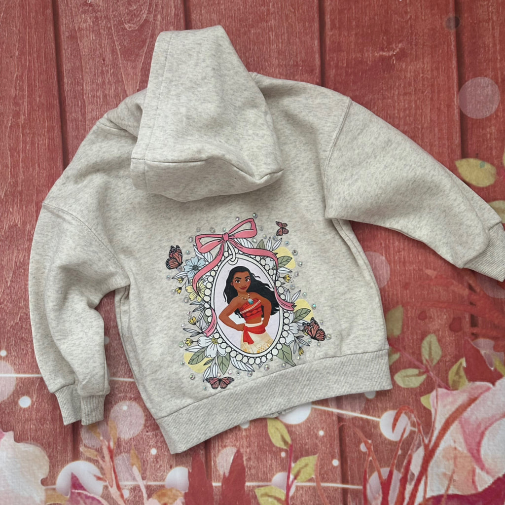 2/4y Moana zip up