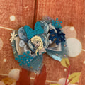 Elsa 5 inch hair bow