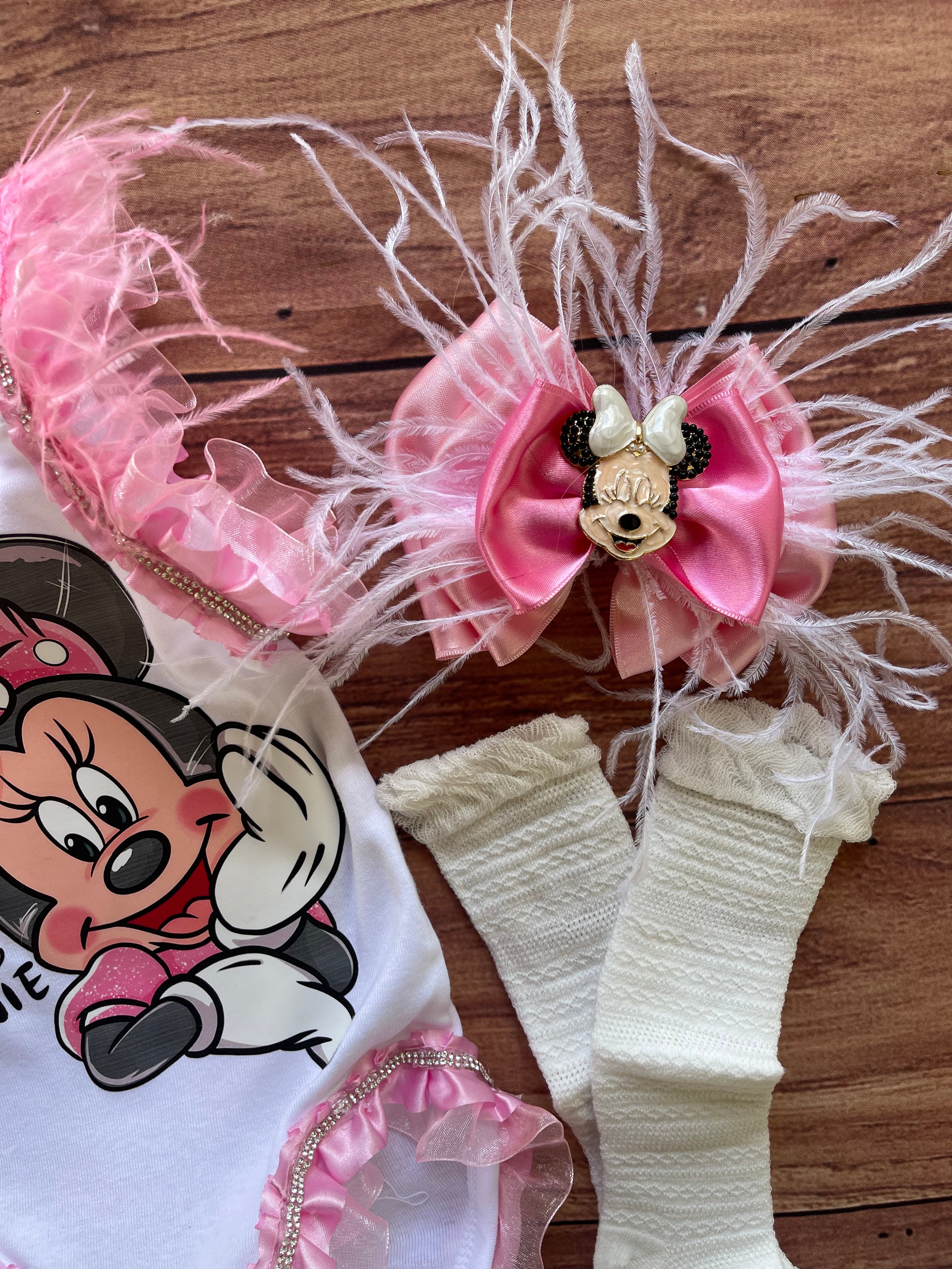 Minnie Mouse romper set