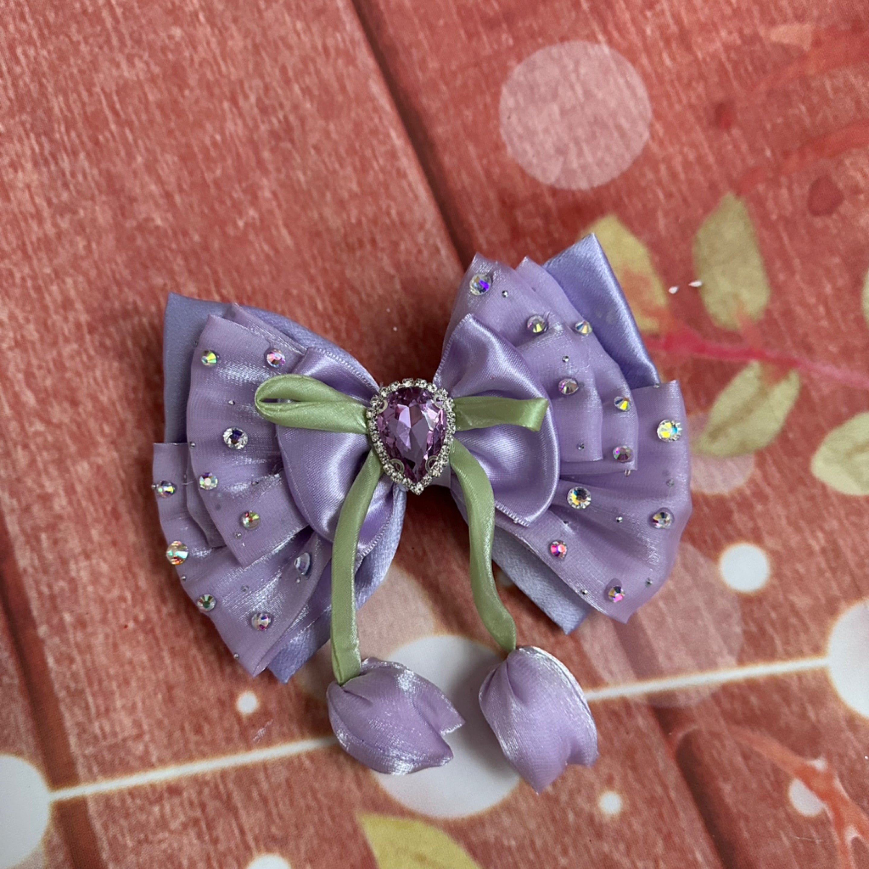 5 inch lavender tulip clip sale