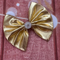 Metallic gold 5 inch hair clip