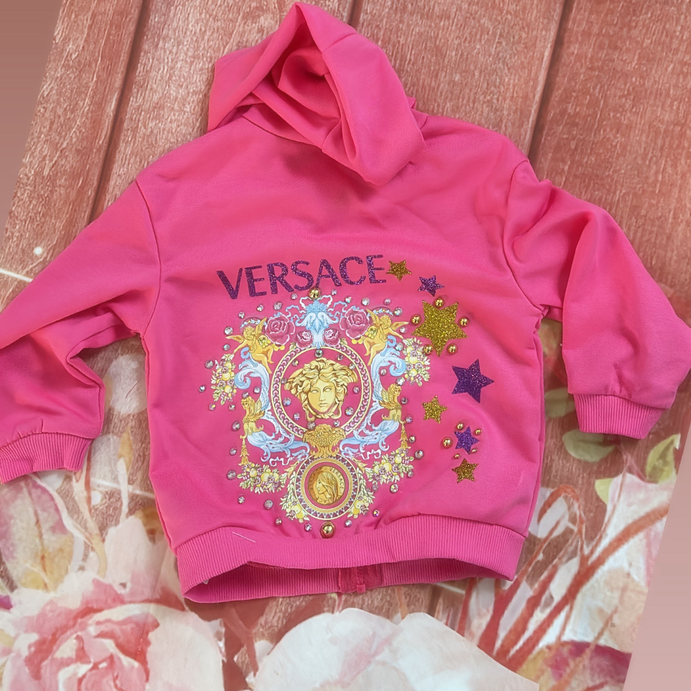 18/24 Versace zip up