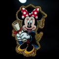 Valcro graduation Minnie Mouse center