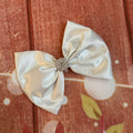 5 inch egg white hair clip