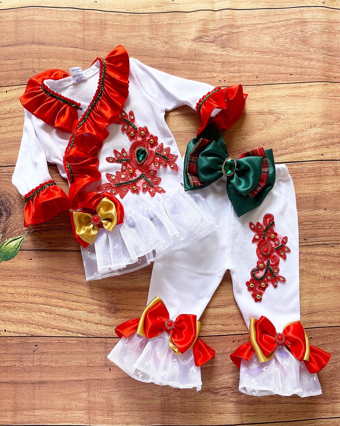 Christmas romper set