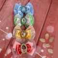 5 inch princess hair bow gift set