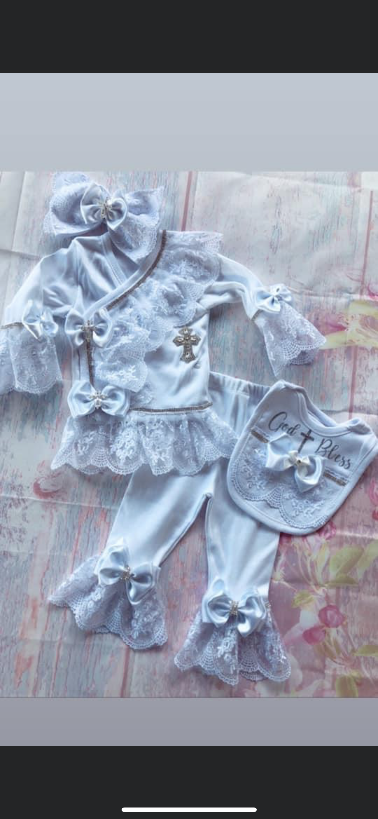 After christening set