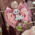 Marie the cat bow