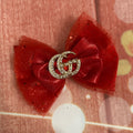 6 inch tulle gg bow