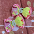 Birthday pigtail set