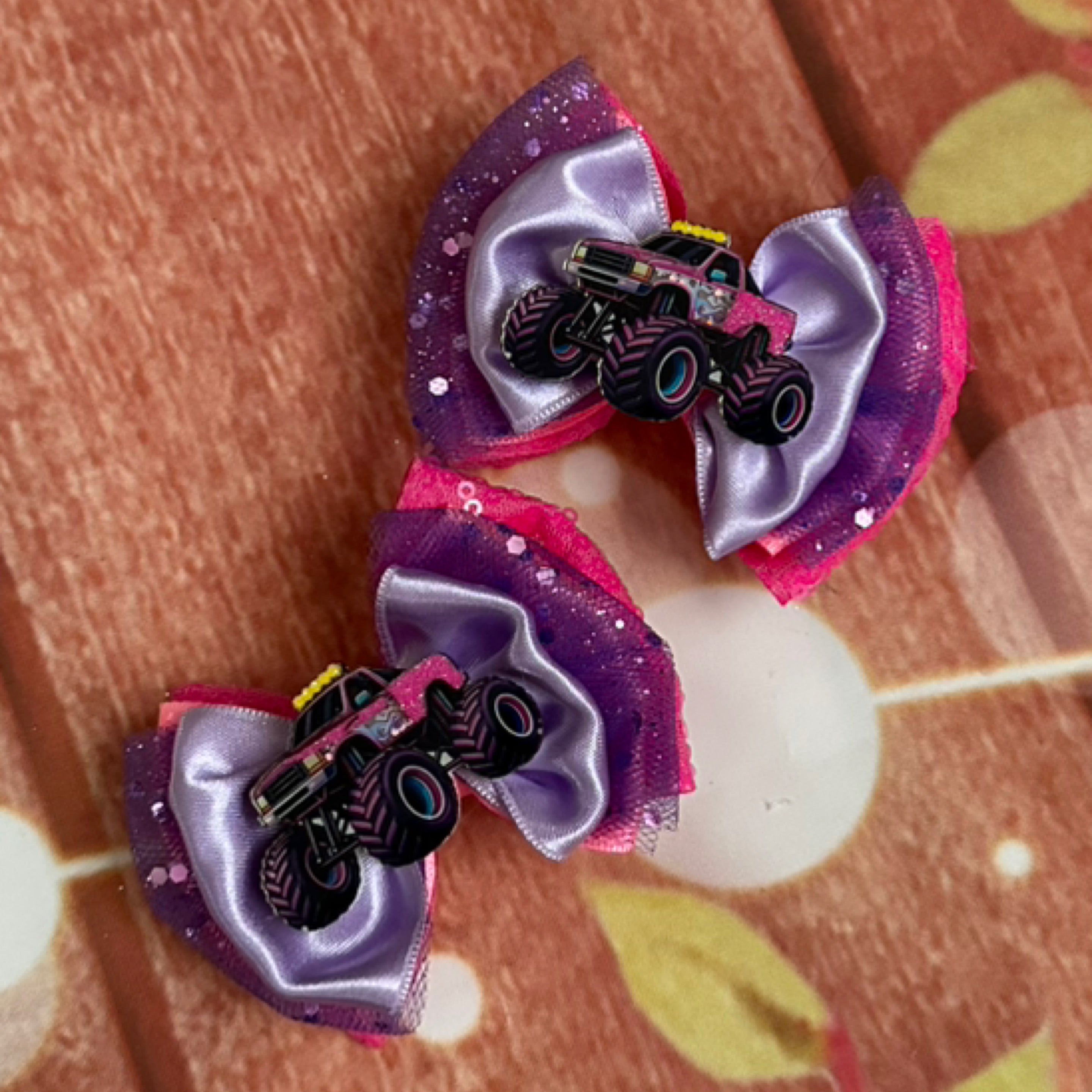 Monster jam truck piggy set