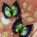 Halloween pigtail set