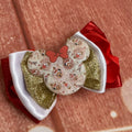 Christmas piggy clip